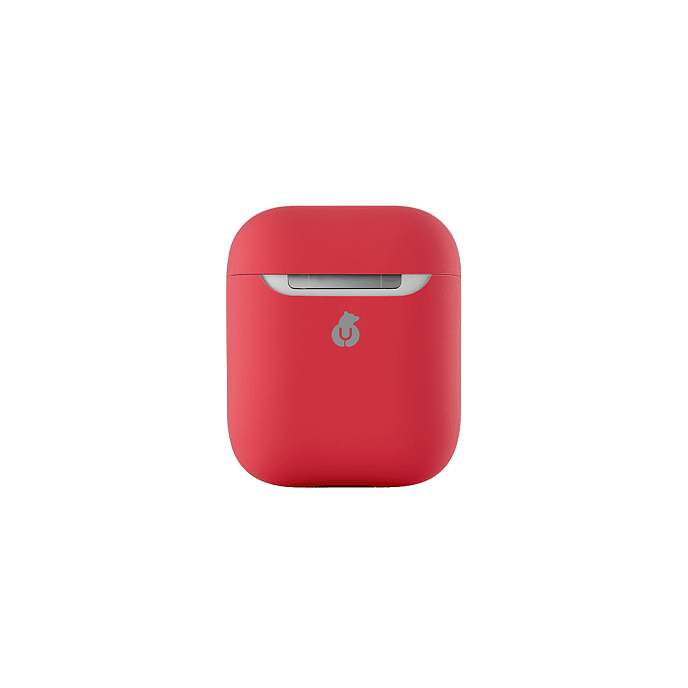 Чехол для Airpods uBear Touch Case for Apple AirPods Red - рис.1