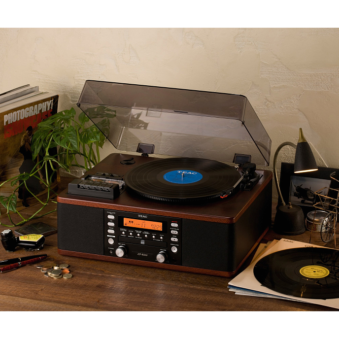 Mini система TEAC LP-R500 Woodgrain - рис.1