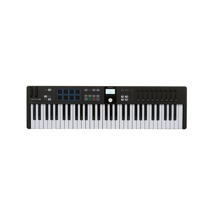 MIDI-клавиатура Arturia KeyLab Essential 61 mk3 Black Edition клавишный контроллер_OpenBox - рис.0