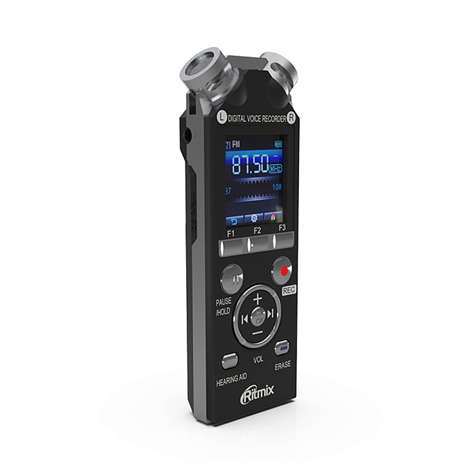 Диктофон Ritmix RR-989 8Gb Black - рис.2