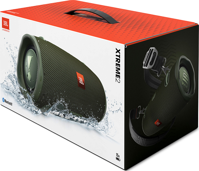 Портативная колонка JBL Xtreme 2 Green - рис.6