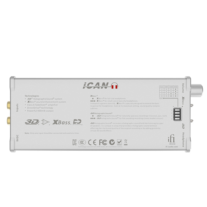 Усилитель для наушников ifi Micro iCAN - рис.2