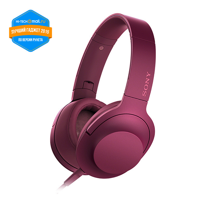 Наушники SONY h.ear MDR-100AAP Pink - рис.0