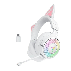 Игровая гарнитура Razer Kraken Kitty V3 Pro White