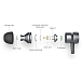 Наушники Rock Mula S Stereo Lightning Earphone Gold - рис.4 Наушники Rock Mula S Stereo Lightning Earphone Gold - рис.4