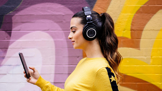 Наушники полноразмерные Audio-Technica ATH-M50X BT - рис.13