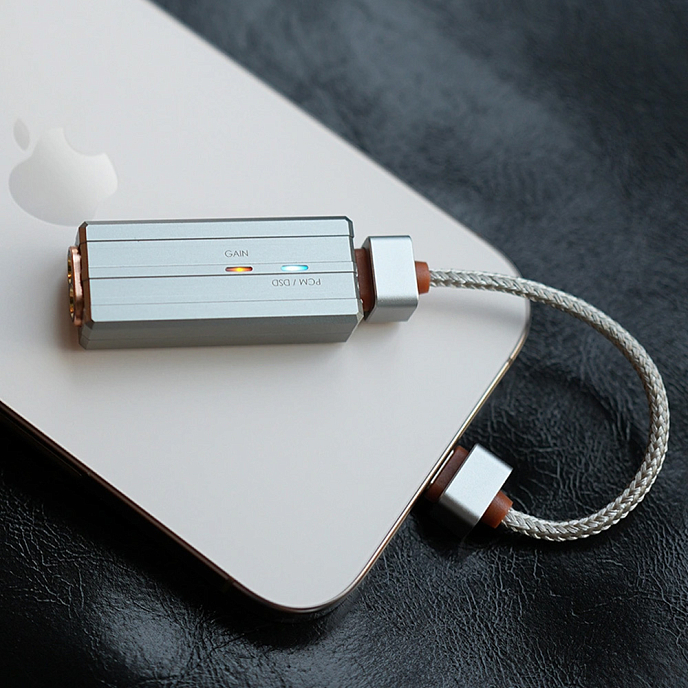 Усилитель для наушников с ЦАП ddHiFi TC44Pro E3 (Eye 3) Silver - рис.5