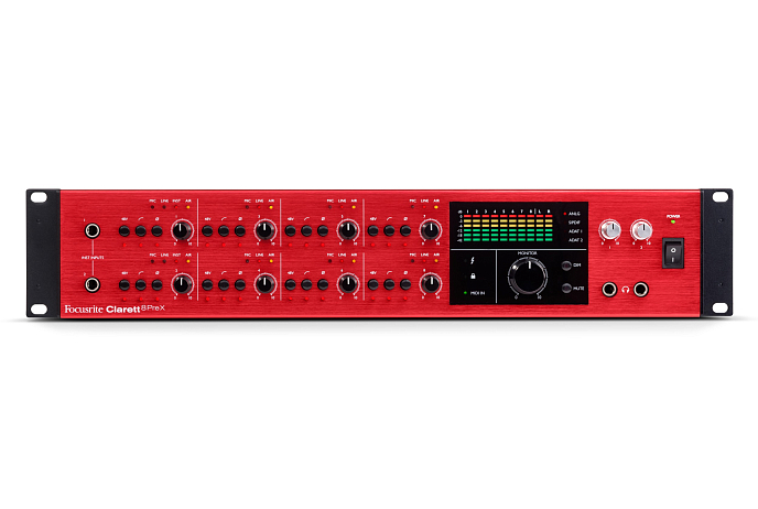 Аудиоинтерфейс FOCUSRITE Clarett 8PreX Thunderbolt - рис.1