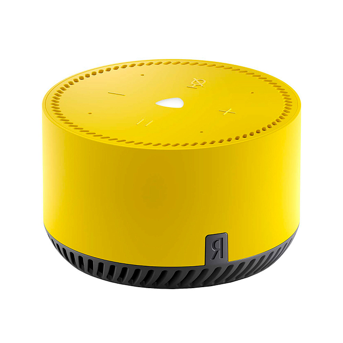 Умная колонка Яндекс Станция Лайт Yellow - рис.0