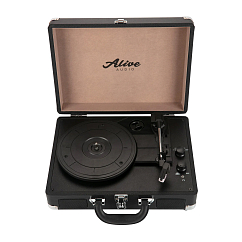 Проигрыватель винила Alive Audio VIBE black виниловый проигрыватель c bluetooth_OpenBox