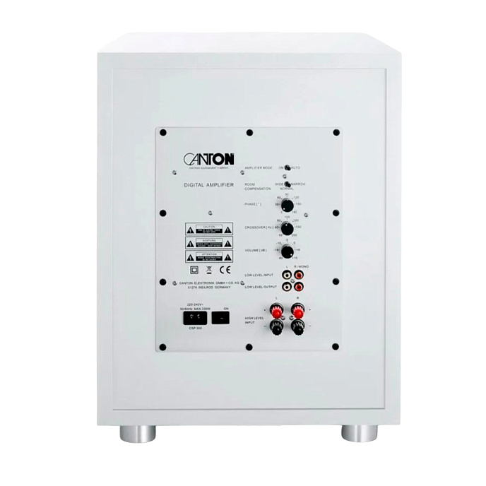 Сабвуфер Canton Power Sub 8 S2 White - рис.2