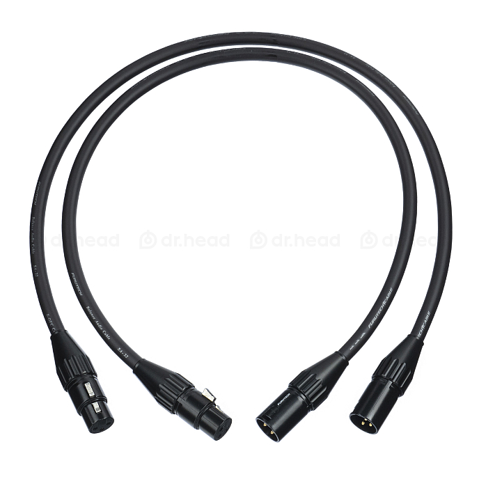 Кабель HeadMade EX-3 Furutech 2XLR(F) - 2XLR(M) 0.65m - рис.0