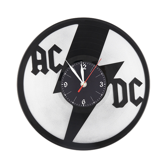 Часы VinylLab Часы из виниловых пластинок ACDC - рис.0