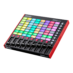 MIDI-клавиатура AKAI PRO APC Mini MK2 Black Red