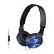 - рис.0 Наушники Sony MDR-ZX310AP Blue - рис.0