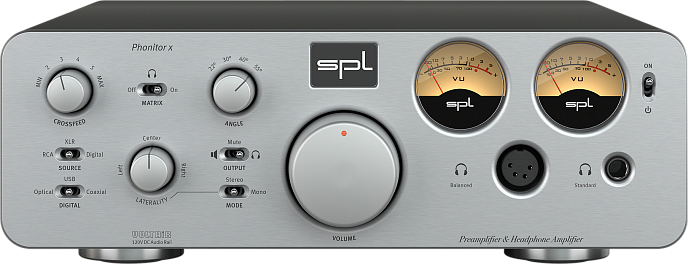 Усилитель для наушников с ЦАП SPL Phonitor x + DAC 768xs Silver - рис.1