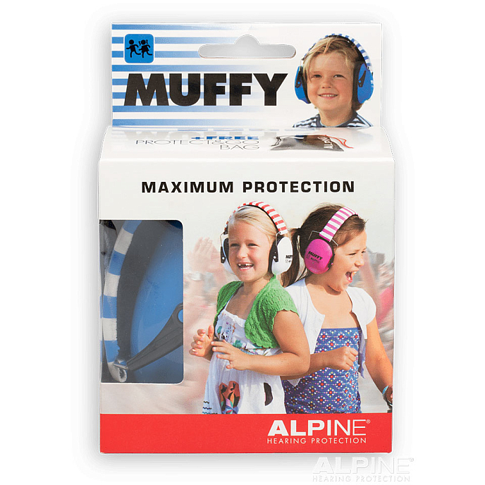 Детские противошумные наушники Alpine Muffy Blue - рис.1