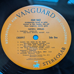 Виниловая пластинка Joan Baez – Farewell, Angelina LP
