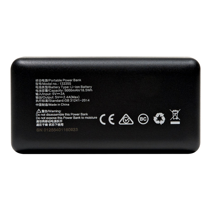 Внешний аккумулятор Monster Power Bank 5000mAh black - рис.3
