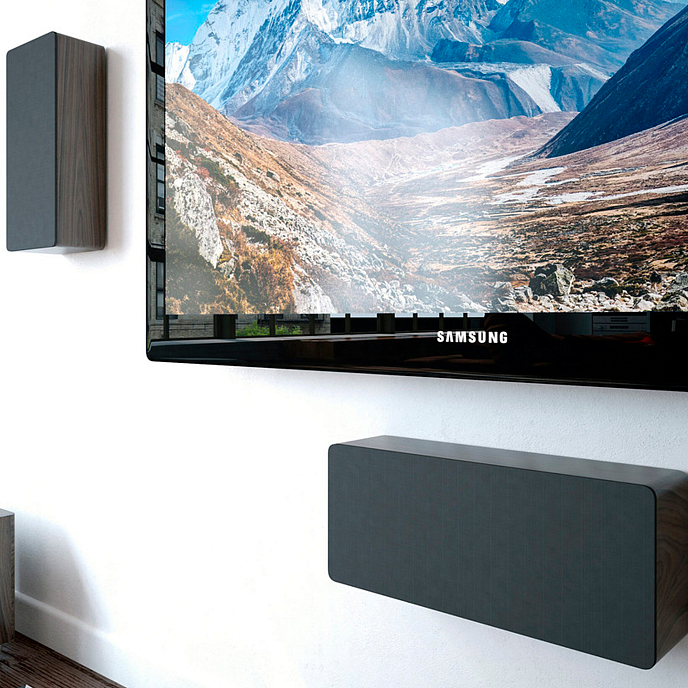 Настенная акустика Acoustic Energy AE105-2 Walnut - рис.3