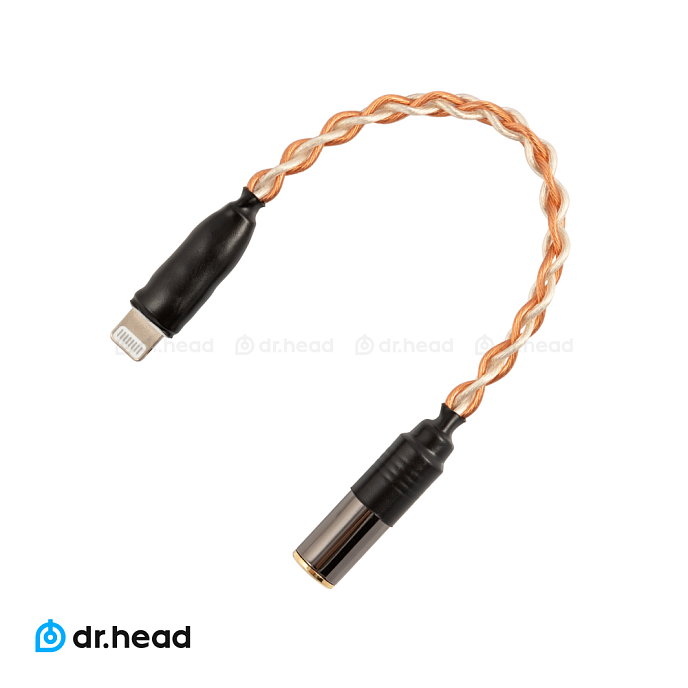 Переходник Hybrid Audio Hybrid OCC Cu+CuAg Litz x8 Lightning - 2.5 mm - рис.1