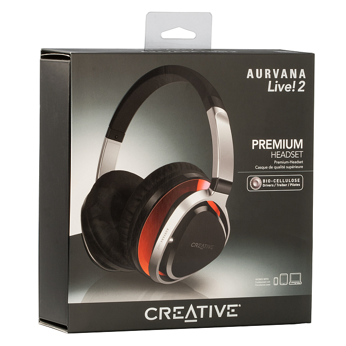 Наушники Creative Aurvana Live!2 Red - рис.8