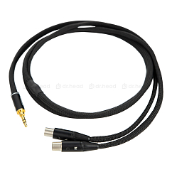 Кабель HeadMade Red Diamond - Audeze LCD, Meze Empyrean - 3.5mm, 2m