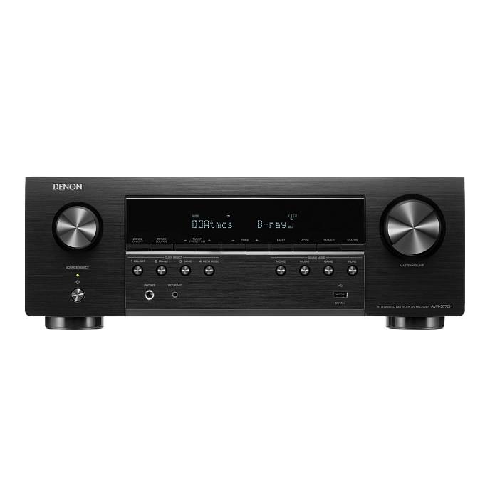 Ресивер Denon AVR-S770H Black - рис.0