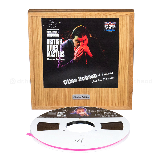 Магнитная лента Giles Robson - British blues masters 38/2 - рис.1