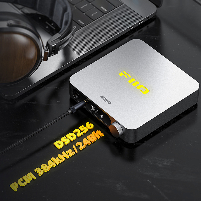 Усилитель для наушников с ЦАП FiiO K11 R2R (F3031K) Silver - рис.3