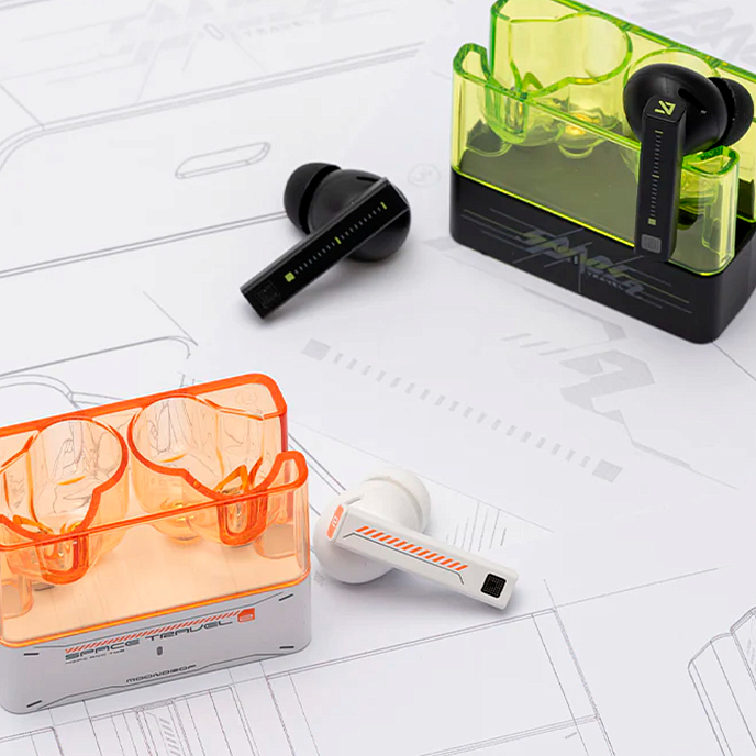 Беспроводные наушники MoonDrop Space Travel 2 White - рис.7