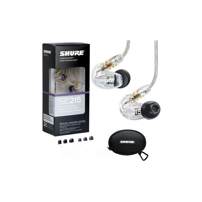 IEM наушники Shure SE215 Universal Clear - рис.5