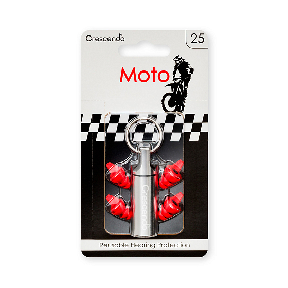 Беруши для мото Dynamic Ear Company Crescendo Moto 25 - рис.0