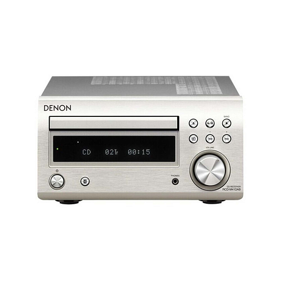 Ресивер Denon RCD-M41DAB Silver - рис.0