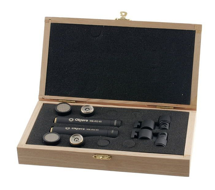 Микрофон Октава МК-012-01 ФДМ-2-05 Black стереопара - рис.5