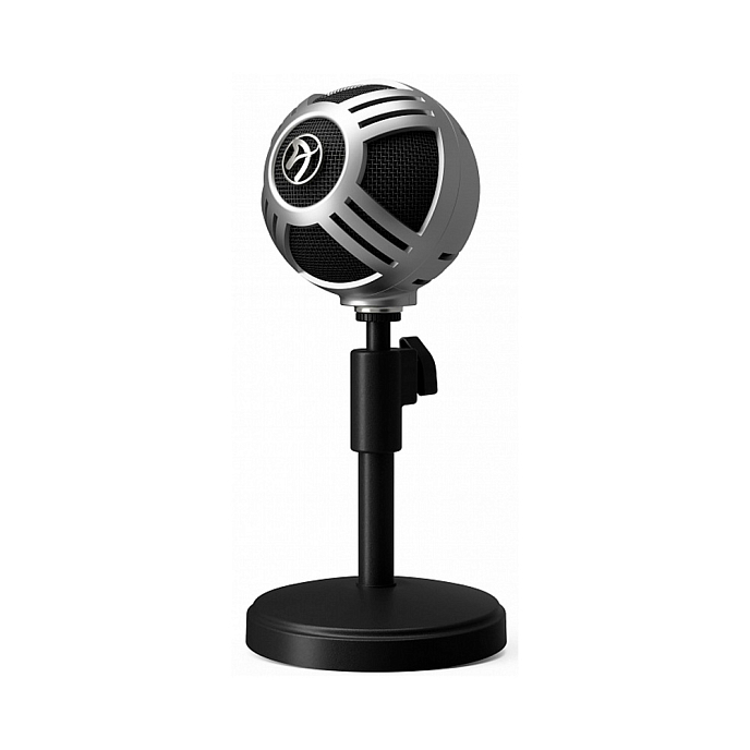 Микрофон для стриминга и игр Arozzi Sfera Pro Silver - рис.0