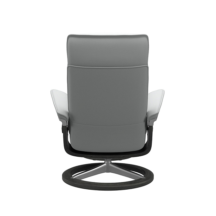 Кресло для прослушивания Stressless Admiral M Signature Paloma Misty Grey Grey-Alu - рис.2