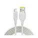 Кабель InfinityLab InstantConnect USB-A to Lightning White - рис.1