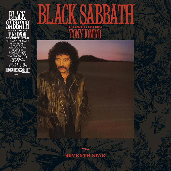 Виниловая пластинка Black Sabbath - Seventh Star (Red & Black) (RSD26) LP - рис.0