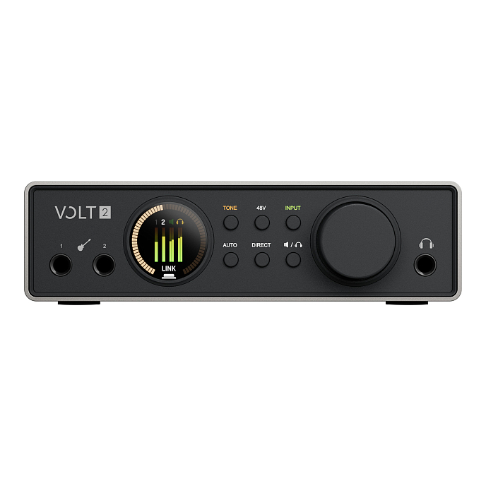 Аудиоинтерфейс Universal Audio Volt 2 Gen 2 Silver Black - рис.0