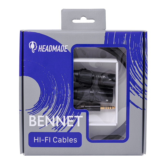 Кабель HeadMade Bennett 2XLR - 4.4mm - 1m - рис.0