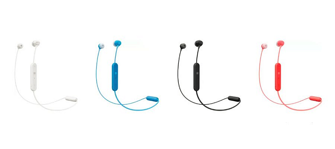 Беспроводные наушники Sony WI-C300 White - рис.4