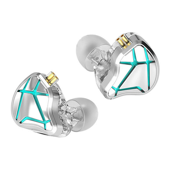 Наушники внутриканальные KZ ESX without mic Silver - рис.2