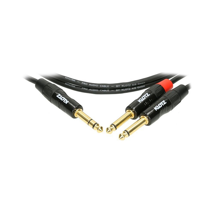 Кабель Klotz KY1-150 6.3 mm - 2 x 6.3 mm 1.5m - рис.1