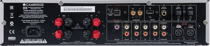 Усилитель Cambridge Audio CXA80 Black - рис.4