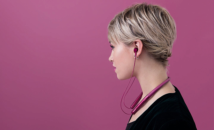 Беспроводные наушники Sony MDR-EX750BT Red - рис.5