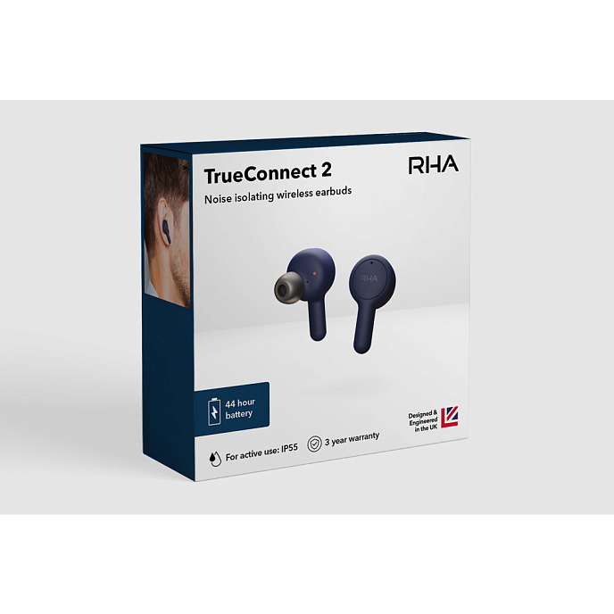 Беспроводные наушники RHA TrueConnect 2 Navy Blue - рис.15