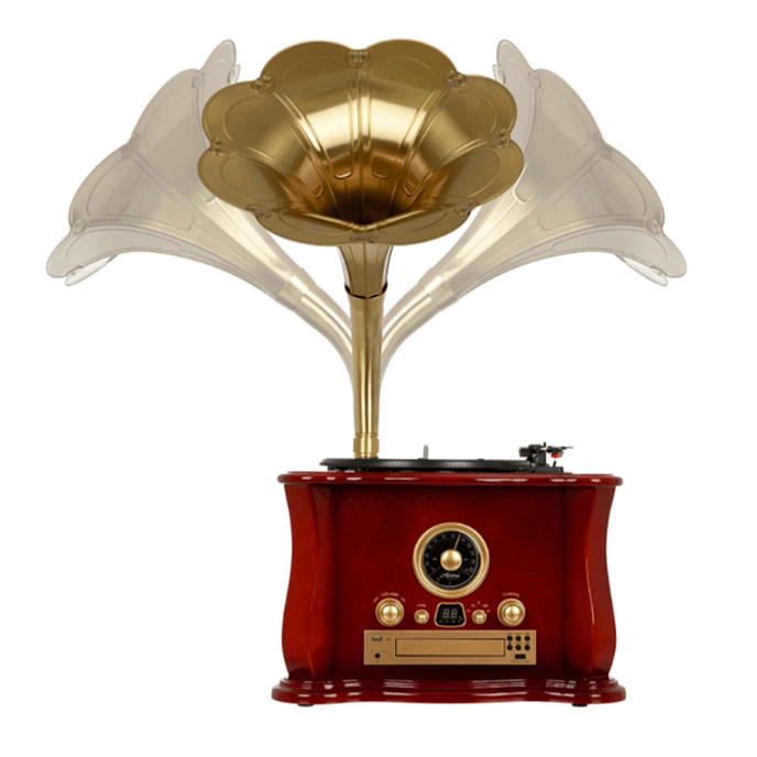 Проигрыватель винила Alive Audio Gramophone Wood - рис.5