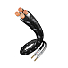 Кабель Inakustik Exzellenz LS-40 Single Wire BFA Banana Black 2х2.5m - рис.0