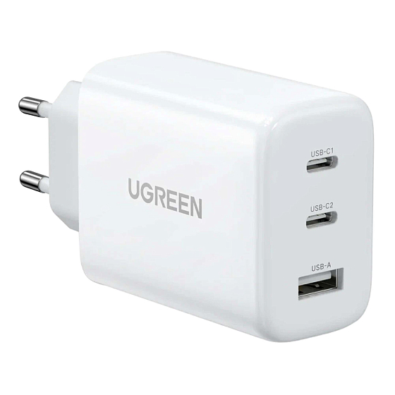Сетевое зарядное устройство Ugreen CD275 65W White - рис.0